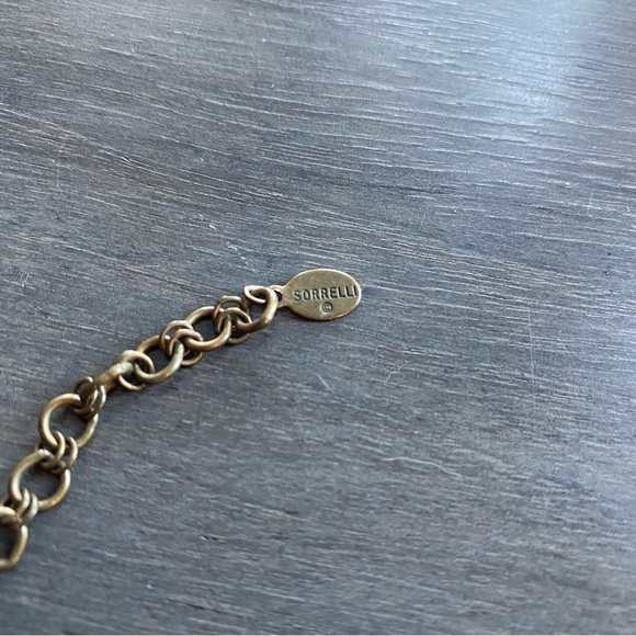 Vintage Signed Sorrelli Multi Shaped Crystal Choker Necklace - Picture 5 of 5